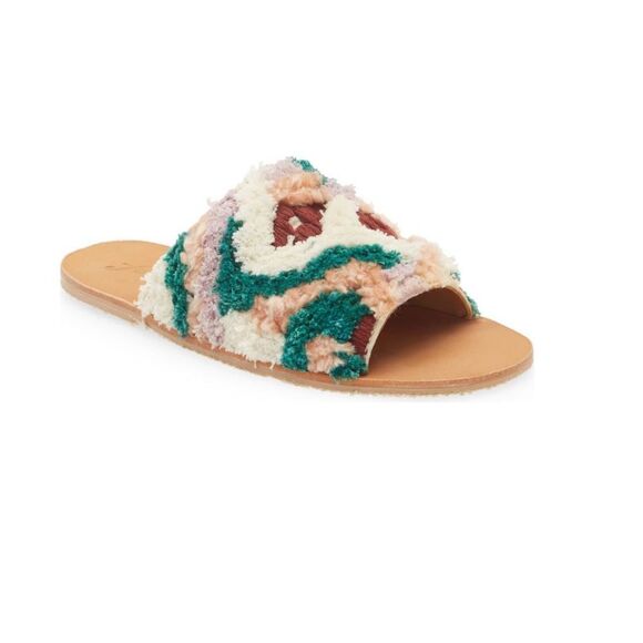Free People Women's Yuma Woven Mule Sandals - Picture 1 of 4